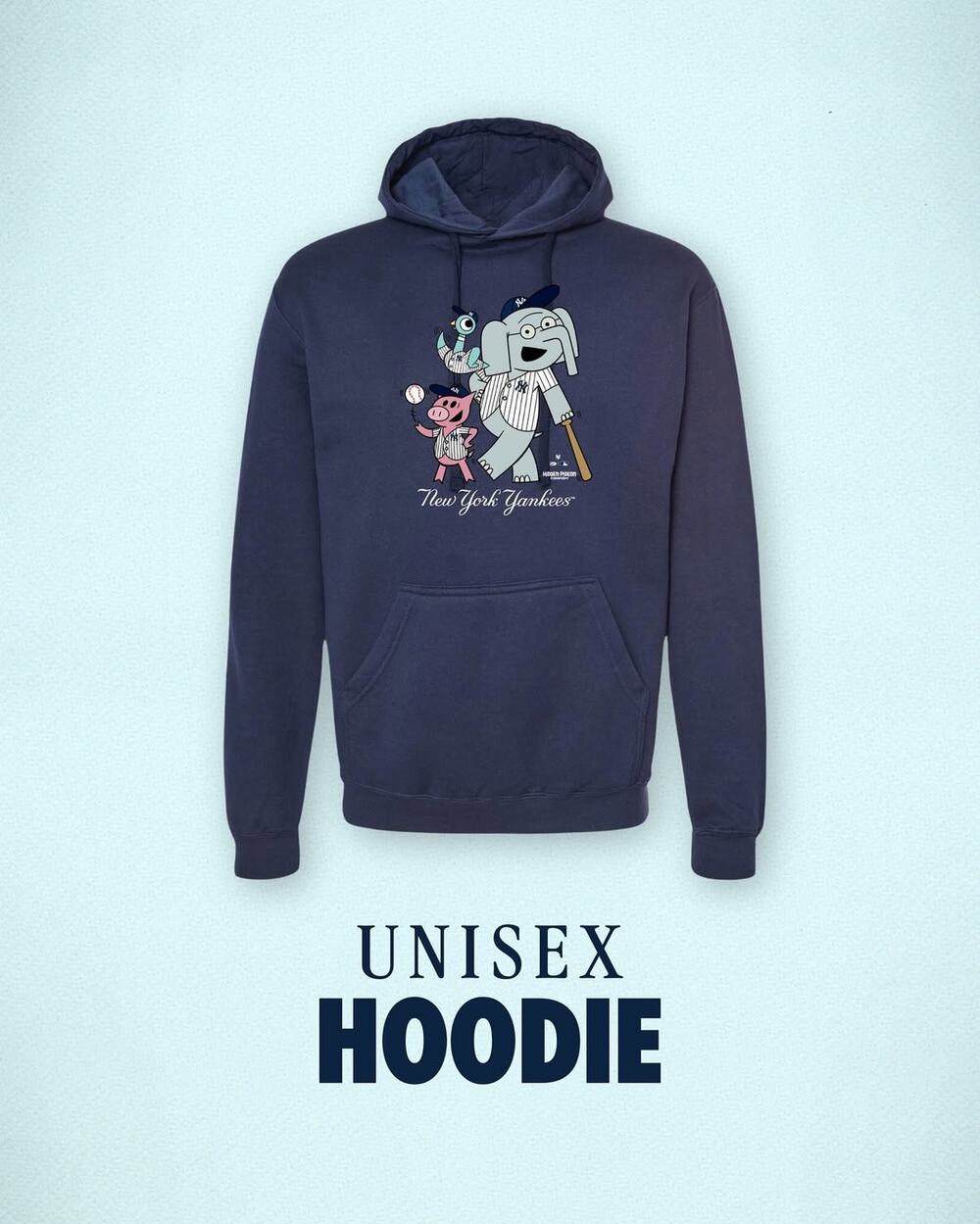 MLB Yankee Mo Williams Hidden Pigeon Navy Pullover Hoodie Size XXL 2XL